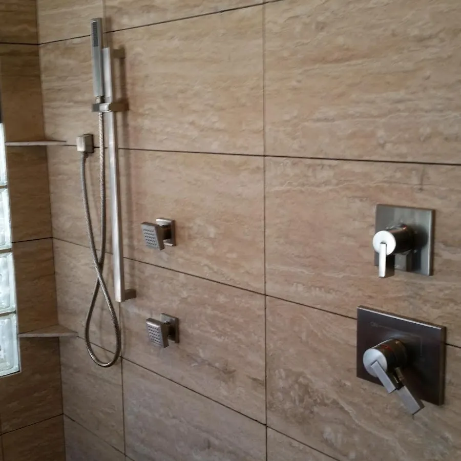 Shower fixture installation for Gas Line Repair in New Haven